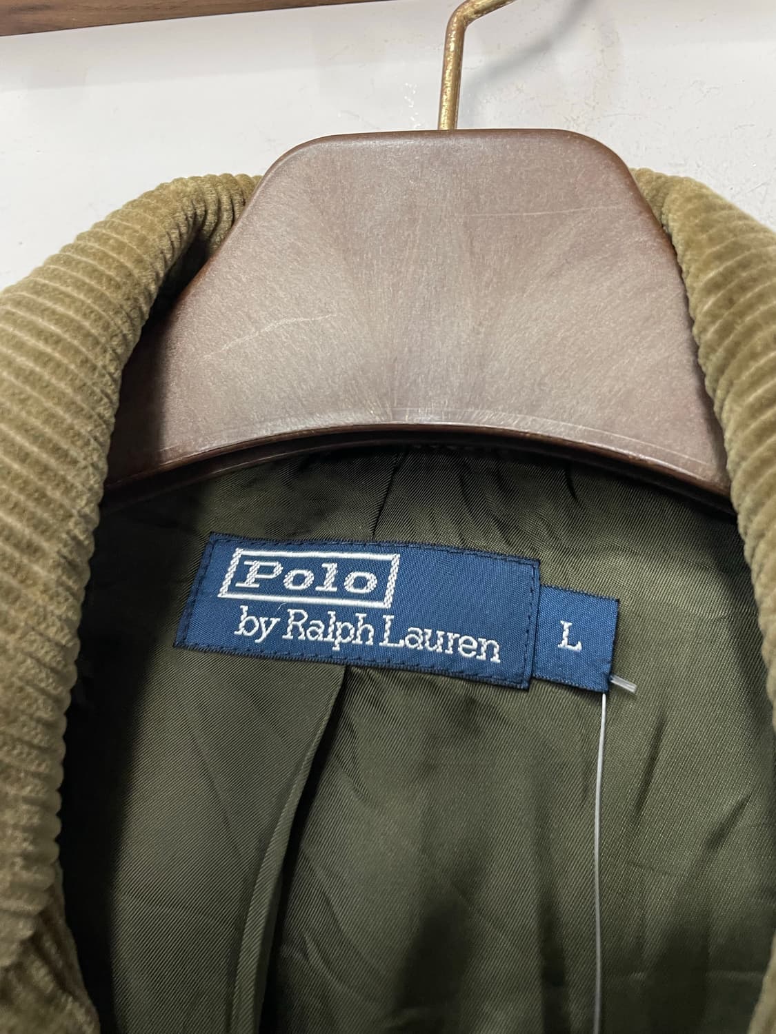 폴로 랄프로렌 00s 카키 코듀로이 블레이저 자켓 H2589 상품이미지7