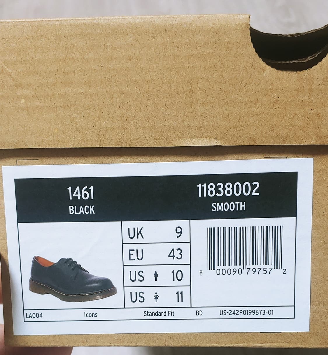 새상품)닥터마틴 1461 스무스 280 상품이미지6