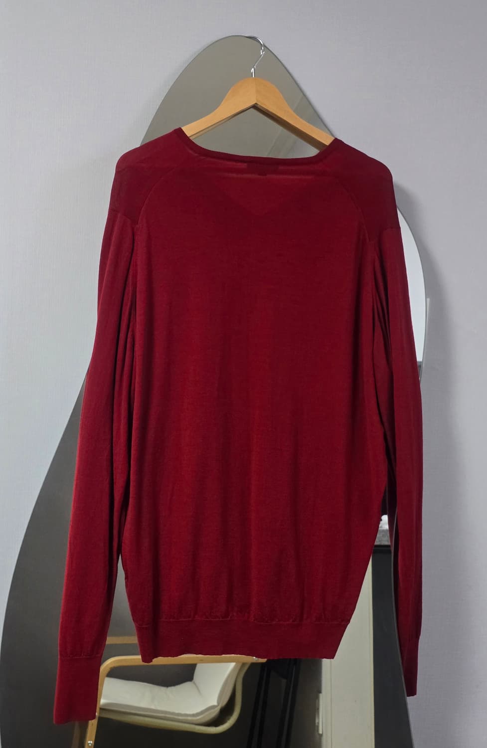 존 스메들리 뉴질랜드 메리노 브이넥 니트 XXL 상품이미지3