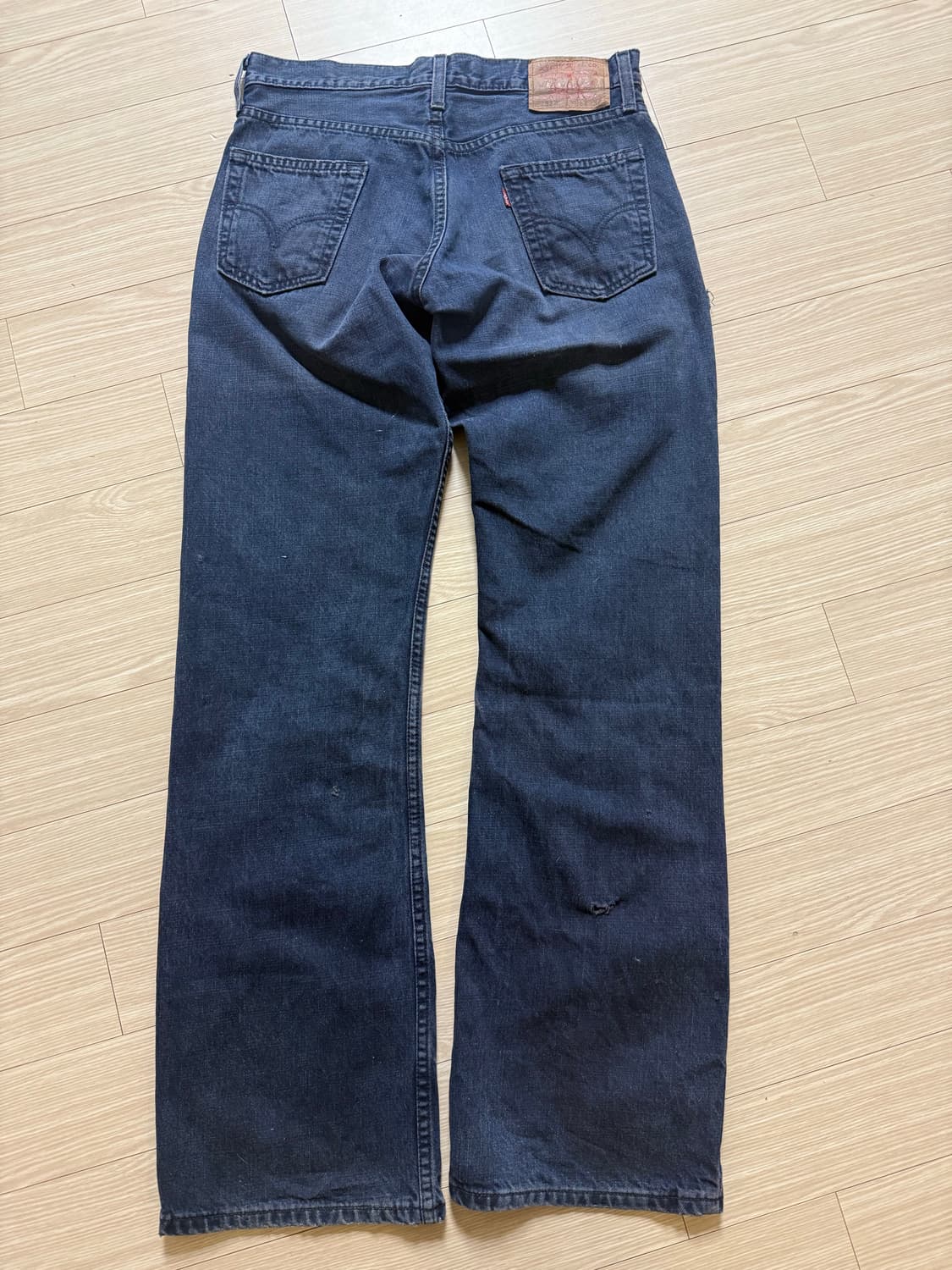 리바이스 527 31x34 흑청 부츠컷 상품이미지2