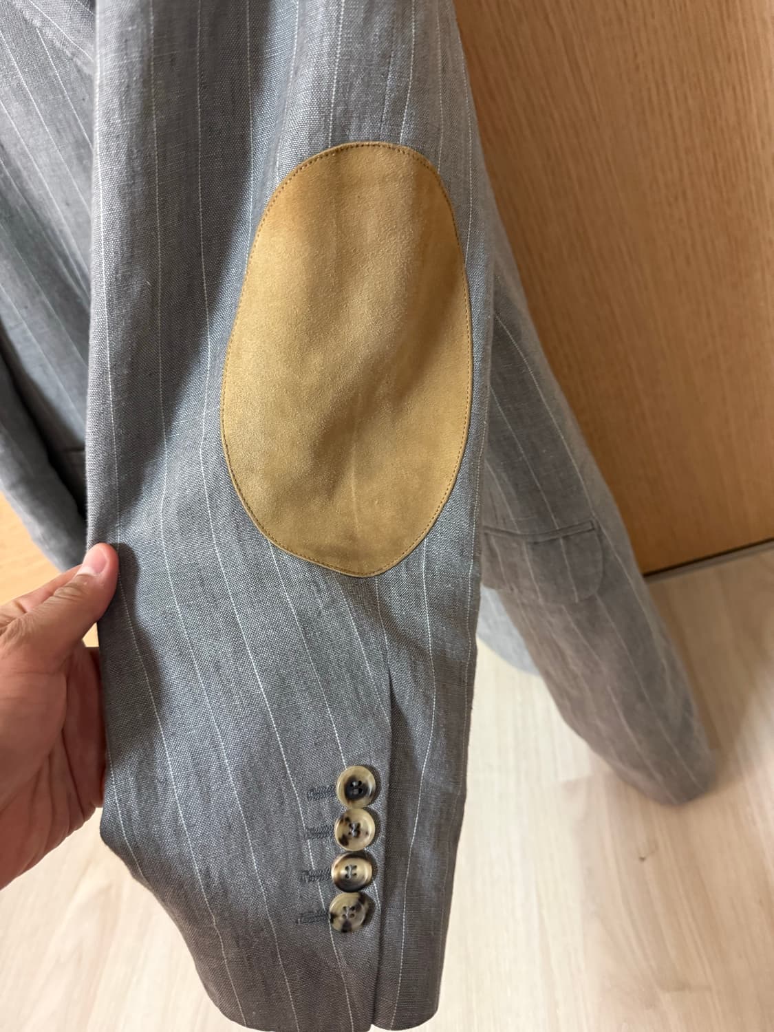 브루넬로 쿠치넬리(Brunello Cucinelli) 린넨 스트라이프 엘 상품이미지3