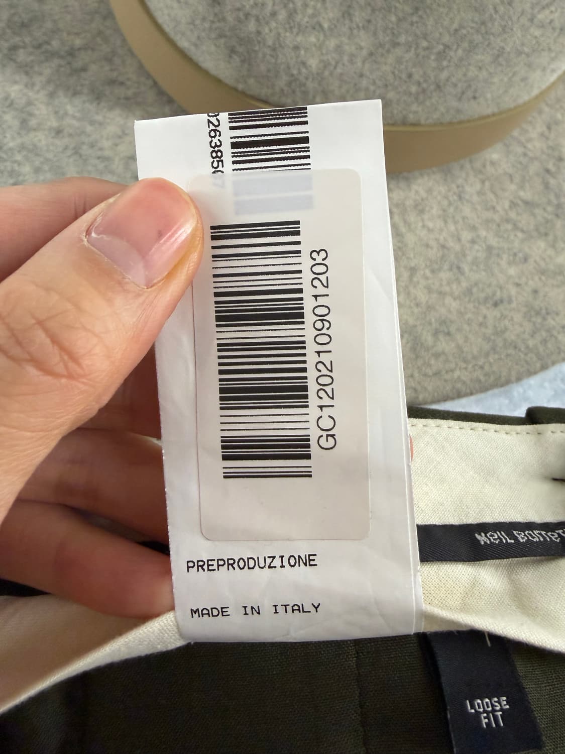 Neil Barrett cotton pants 48 상품이미지8