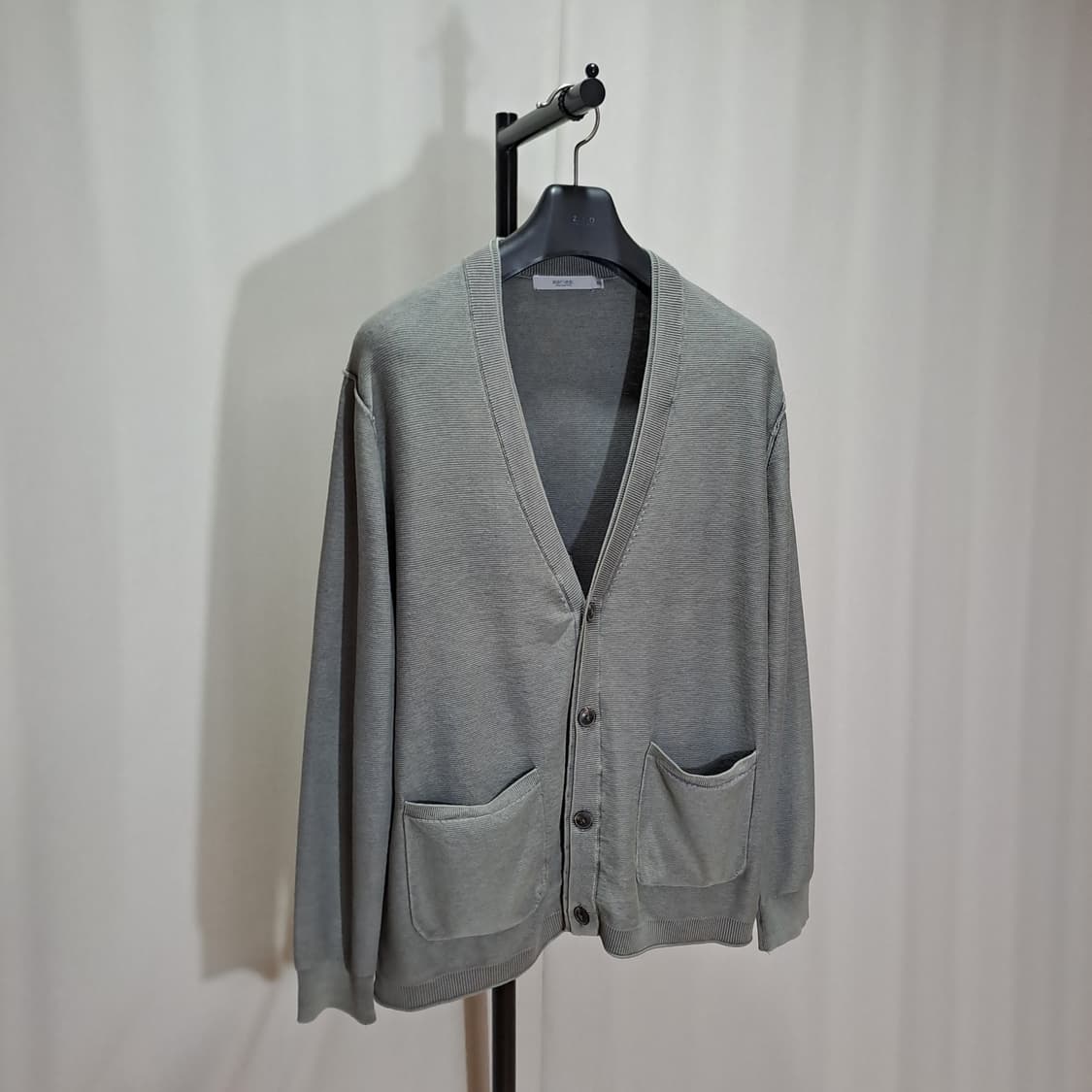 (택포) 코오롱시리즈 22ss 코튼 편직 가디건 105 B524 상품이미지3