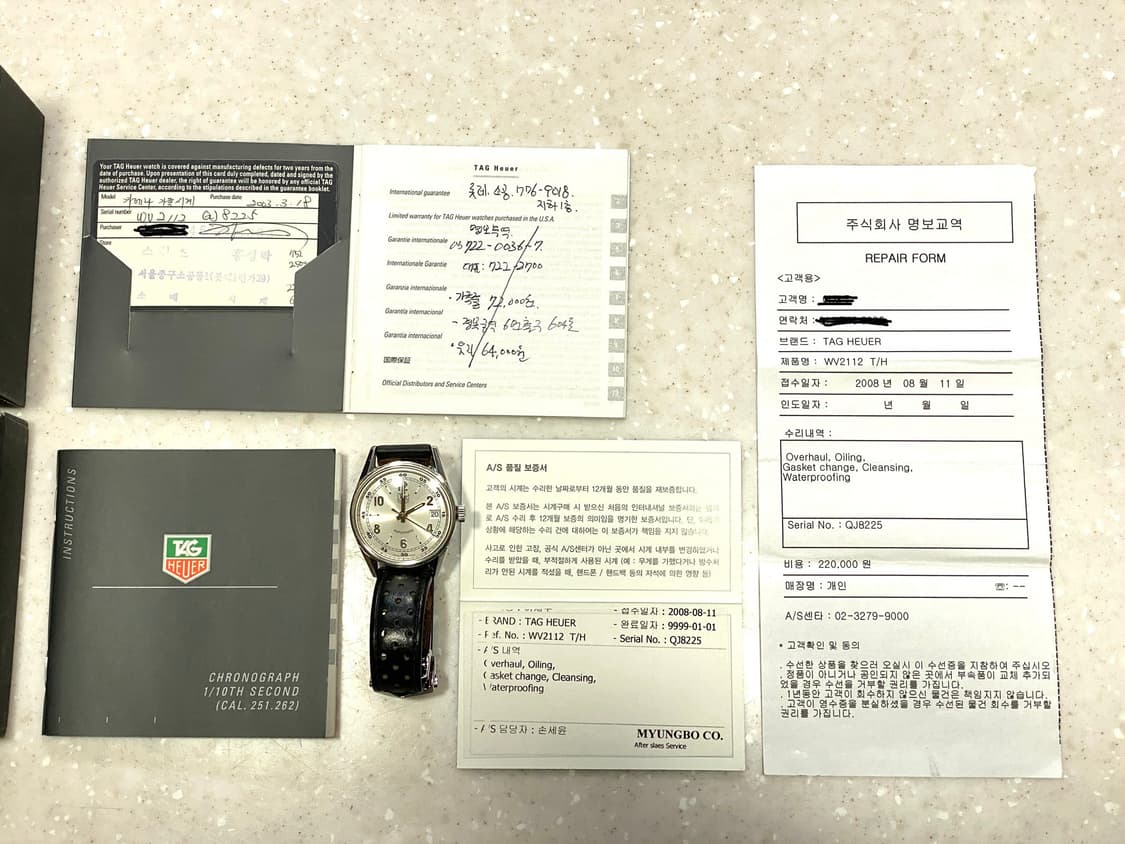 [태그호이어] 정품 오토메틱 까레라 35mm 카키필드 올드 클래식 모델 상품이미지8