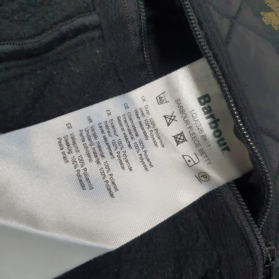 바버 퀼팅 기모 베스트 조끼 남자95 상품이미지8