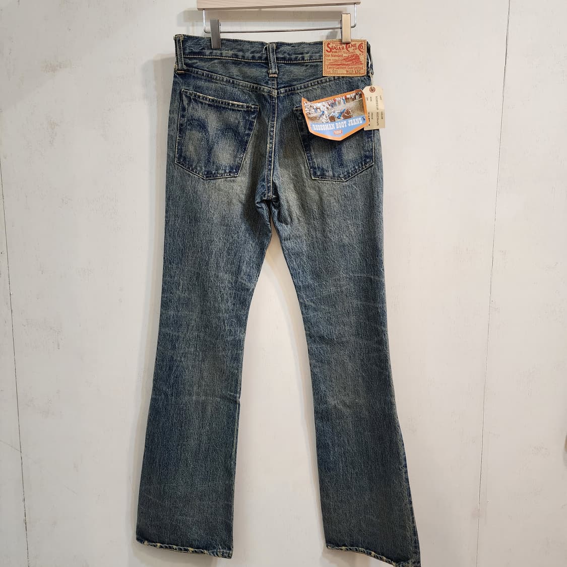 새상품) 슈가케인Lot 321 부츠컷 데님팬츠 상품이미지5