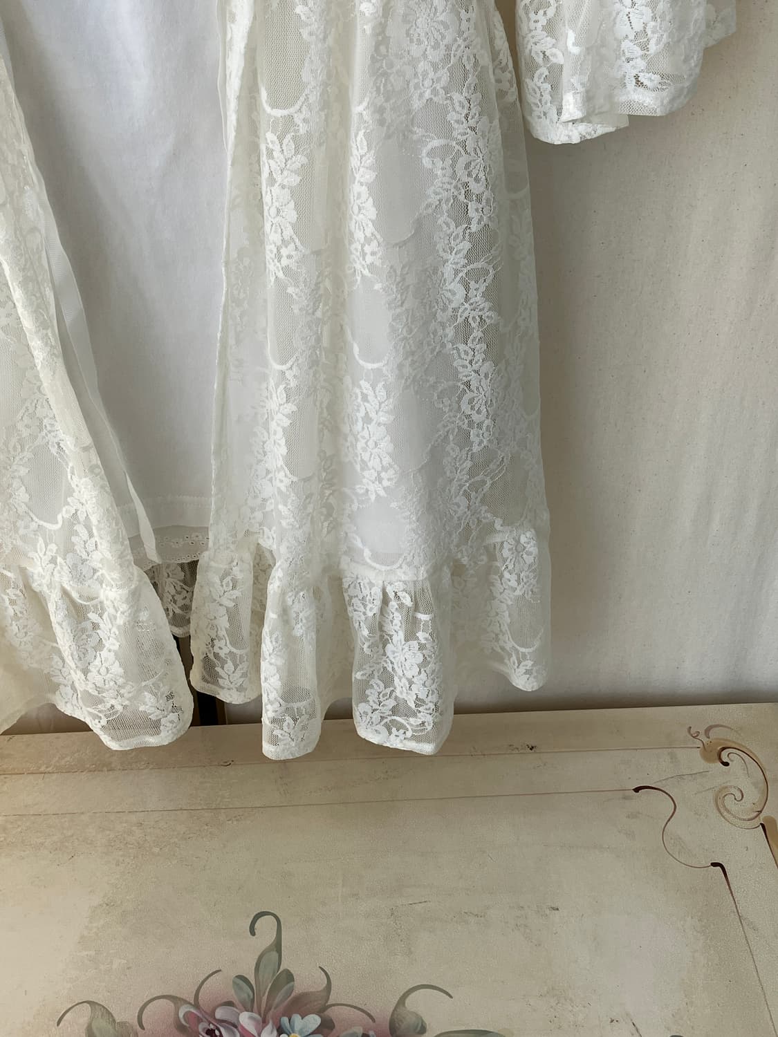 Ivory Lace Fairy Girl Set 상품이미지10