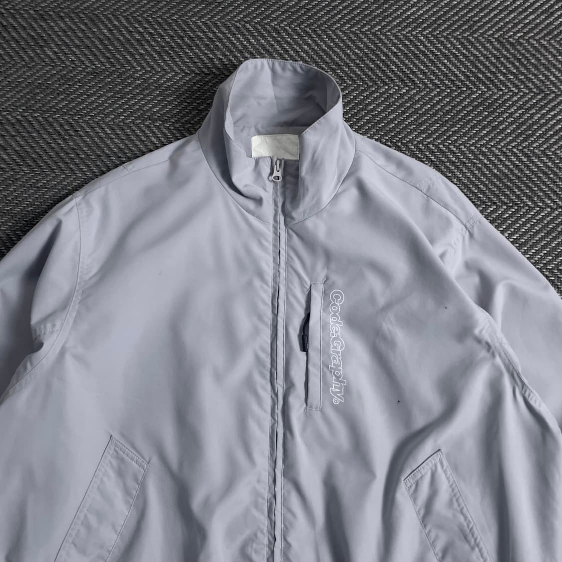 코드그라피 스카지 로고 유틸리티 바람막이o 3937 상품이미지4