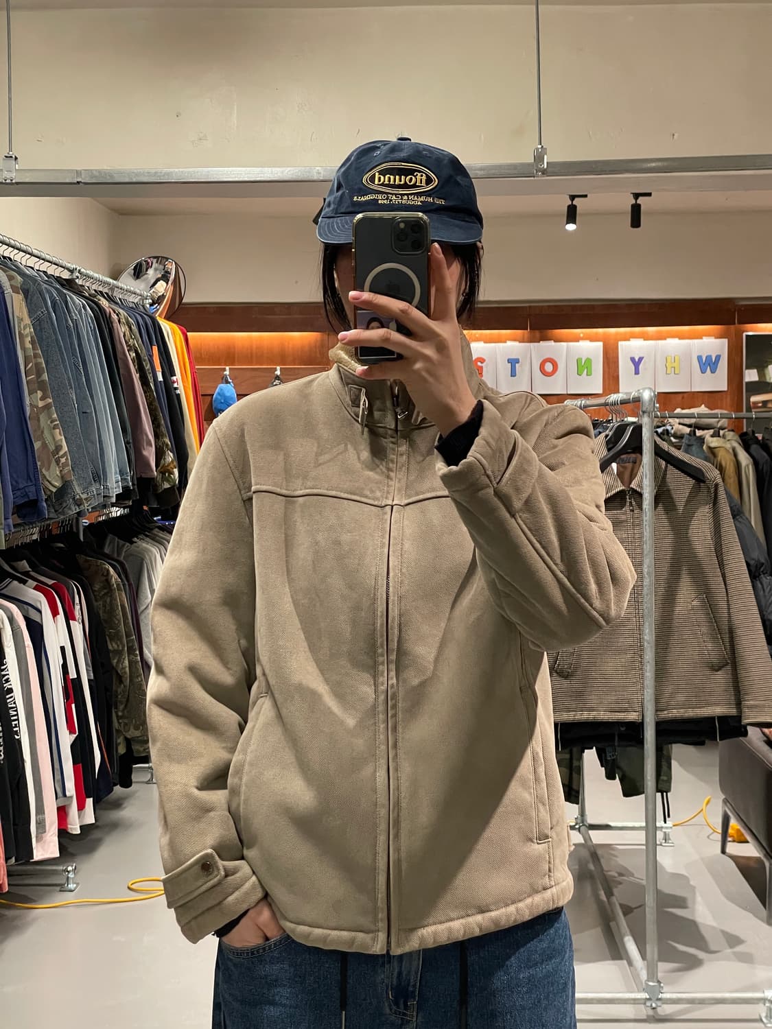 빈티지 무스탕 자켓   상품이미지1