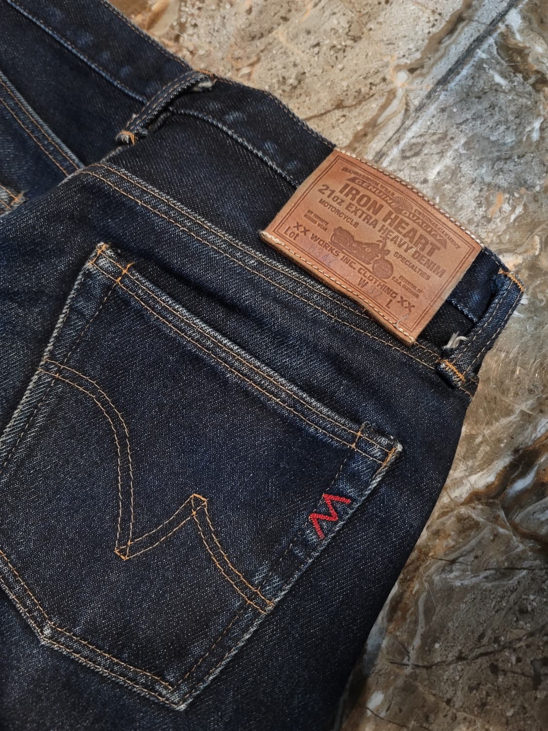 아이언하트 21oz 데님팬츠  상품이미지3