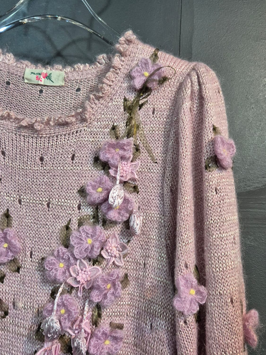 뜨개 니트 울원피스 S 상품이미지7