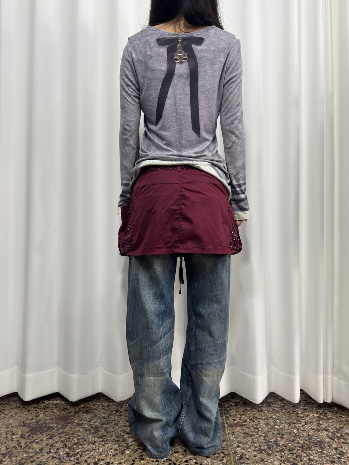 ritsuko shirahama printing top 상품이미지5