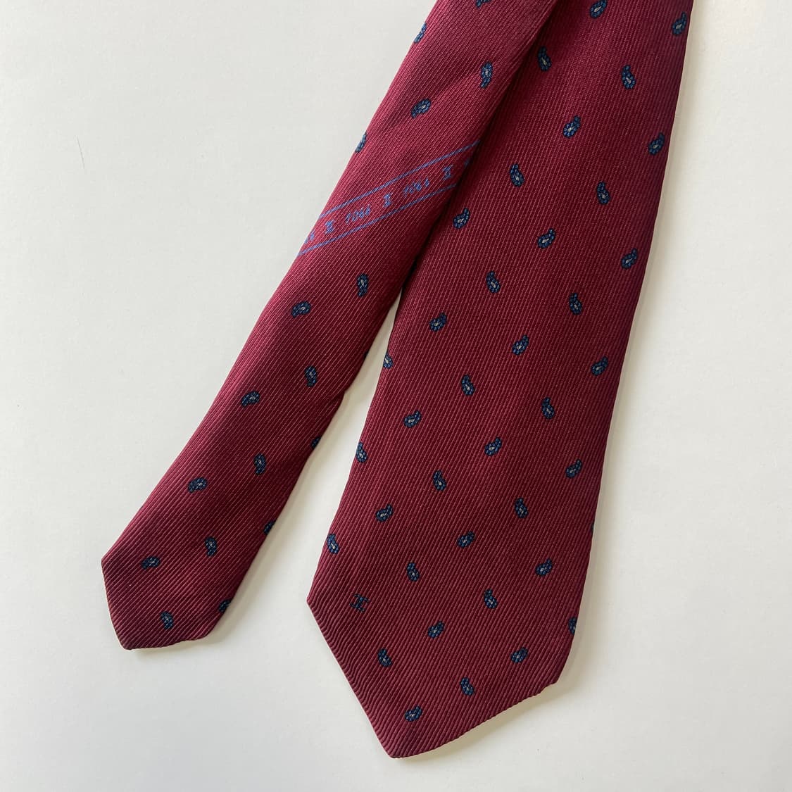 샤넬(CHANEL)  심플로고  명품 정품 넥타이 상품이미지2