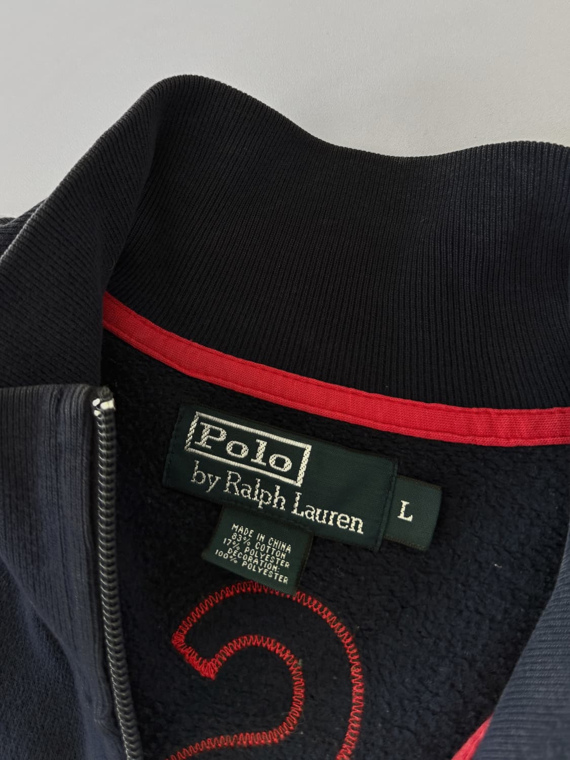 폴로 랄프로렌 00‘s 오버핏 빅포니 USA 코튼 스웻 트랙 집업 상품이미지5