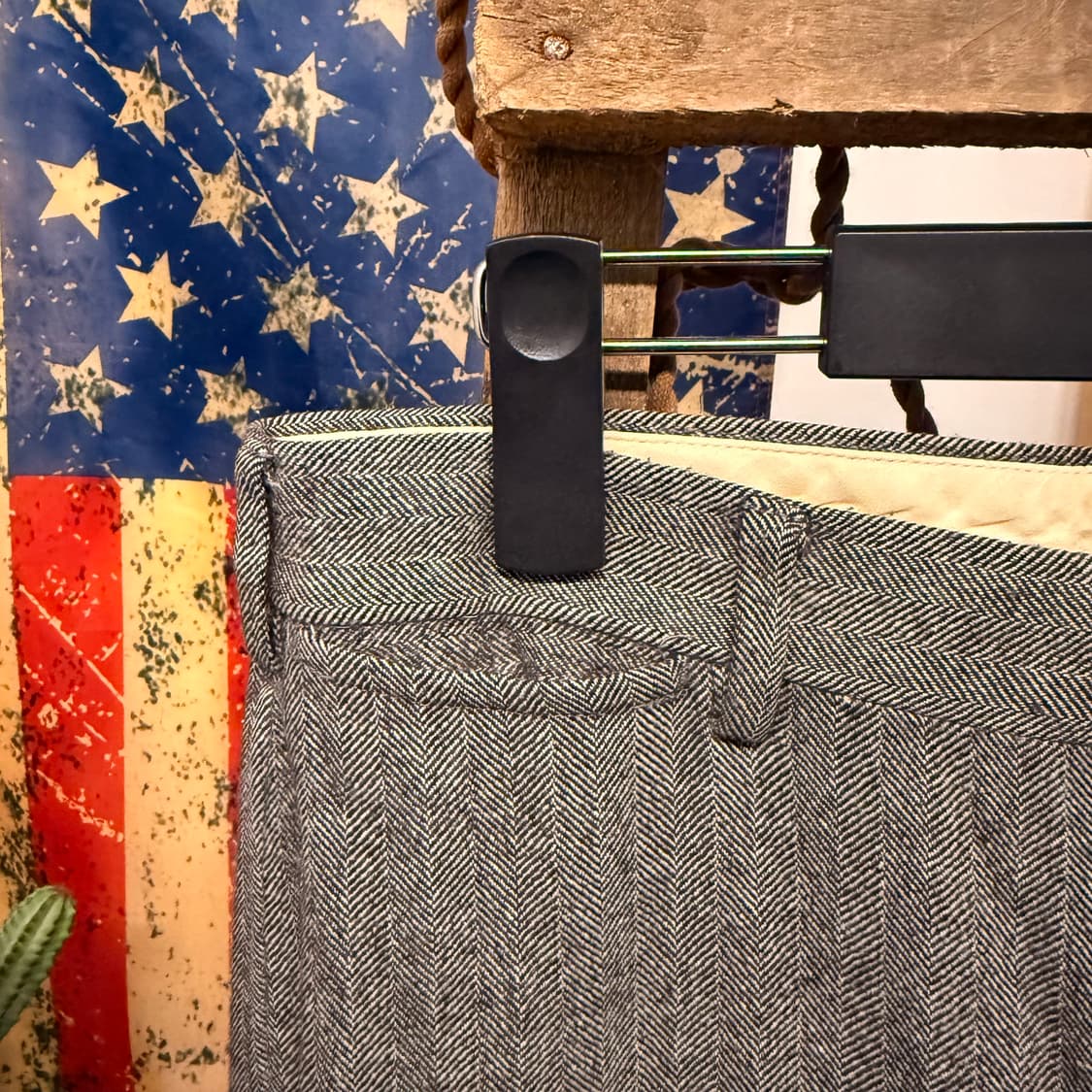 90s 폴로 랄프로렌 테일러 헤링본 울 트라우저 클래식 슬랙스 N313 상품이미지6