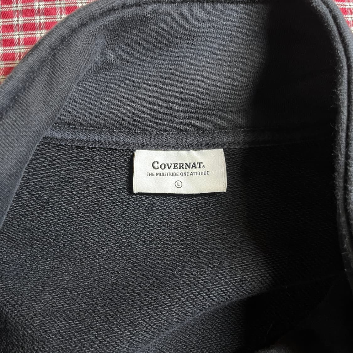 커버낫 반집업 맨투맨 상품이미지5