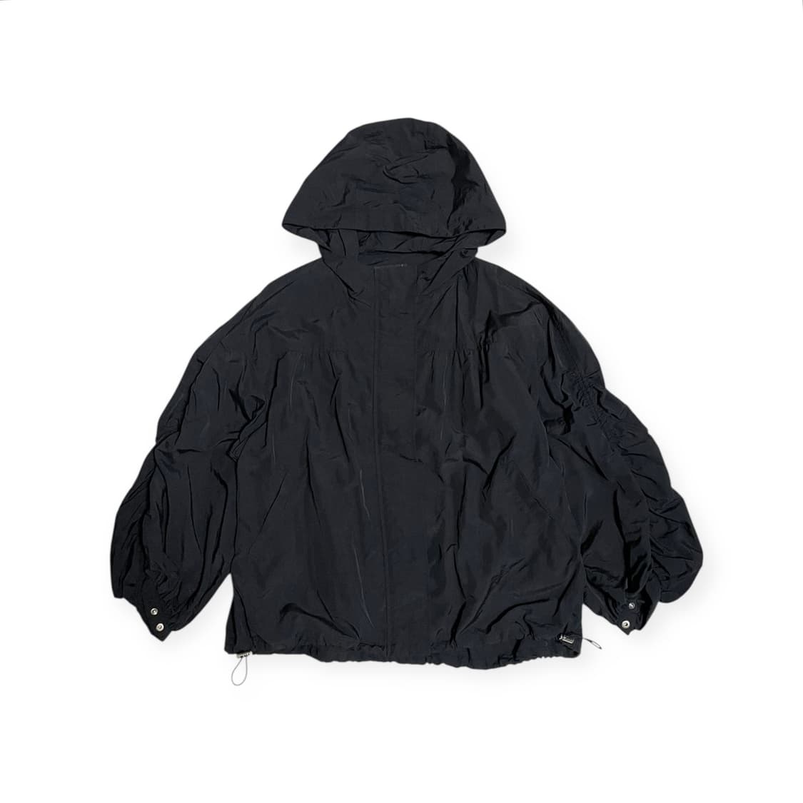 아방 셔링 후드 바람막이 상품이미지1