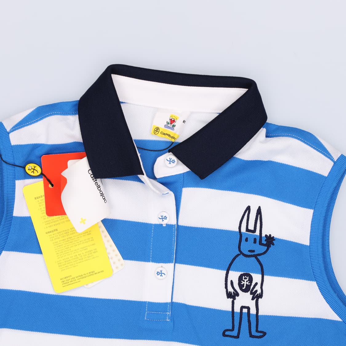 85 새상품 까스텔바작  민소매 나시 0305H1 상품이미지3