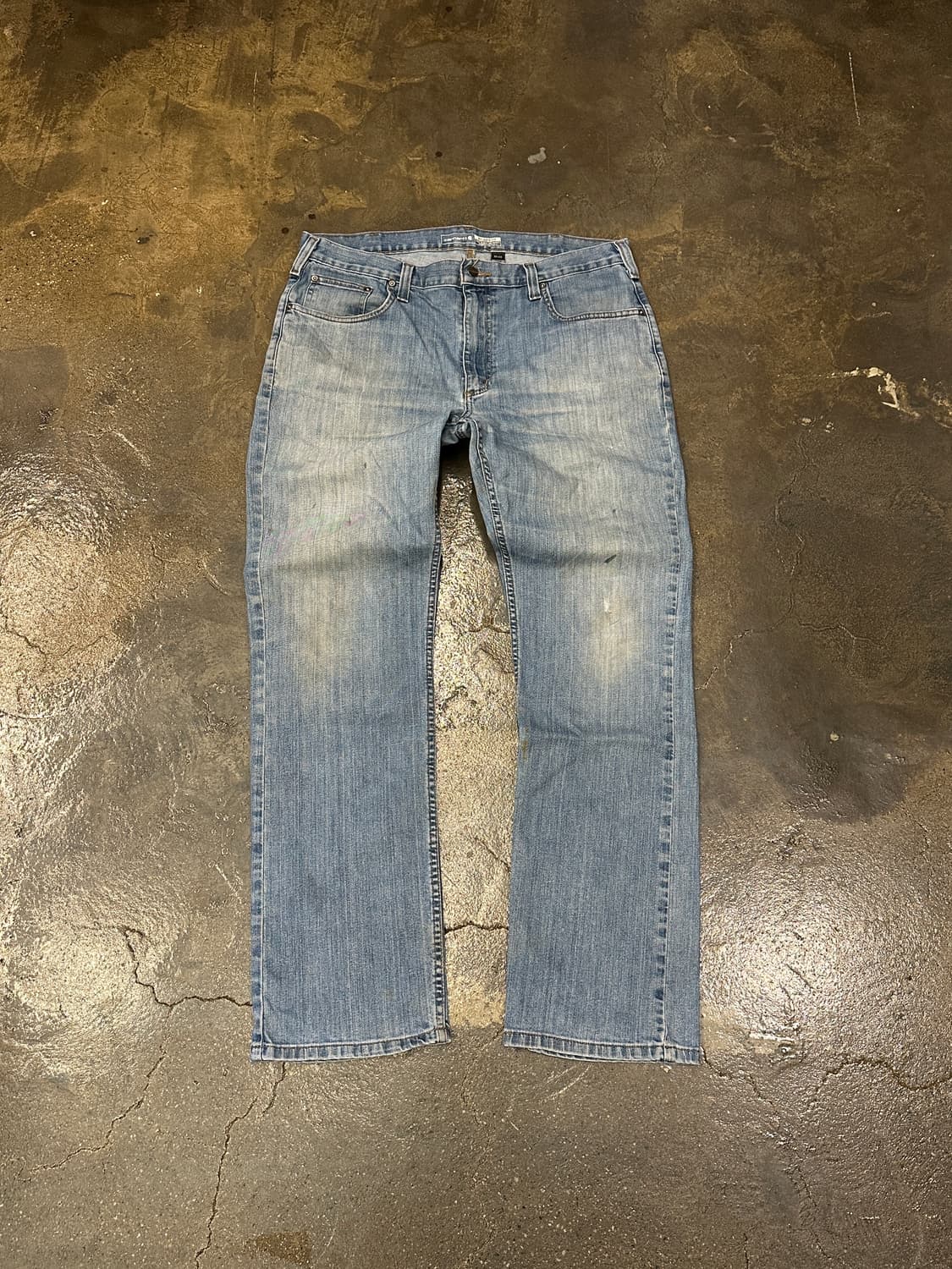 칼하트 릴렉스드핏 데님팬츠 36x32 상품이미지1