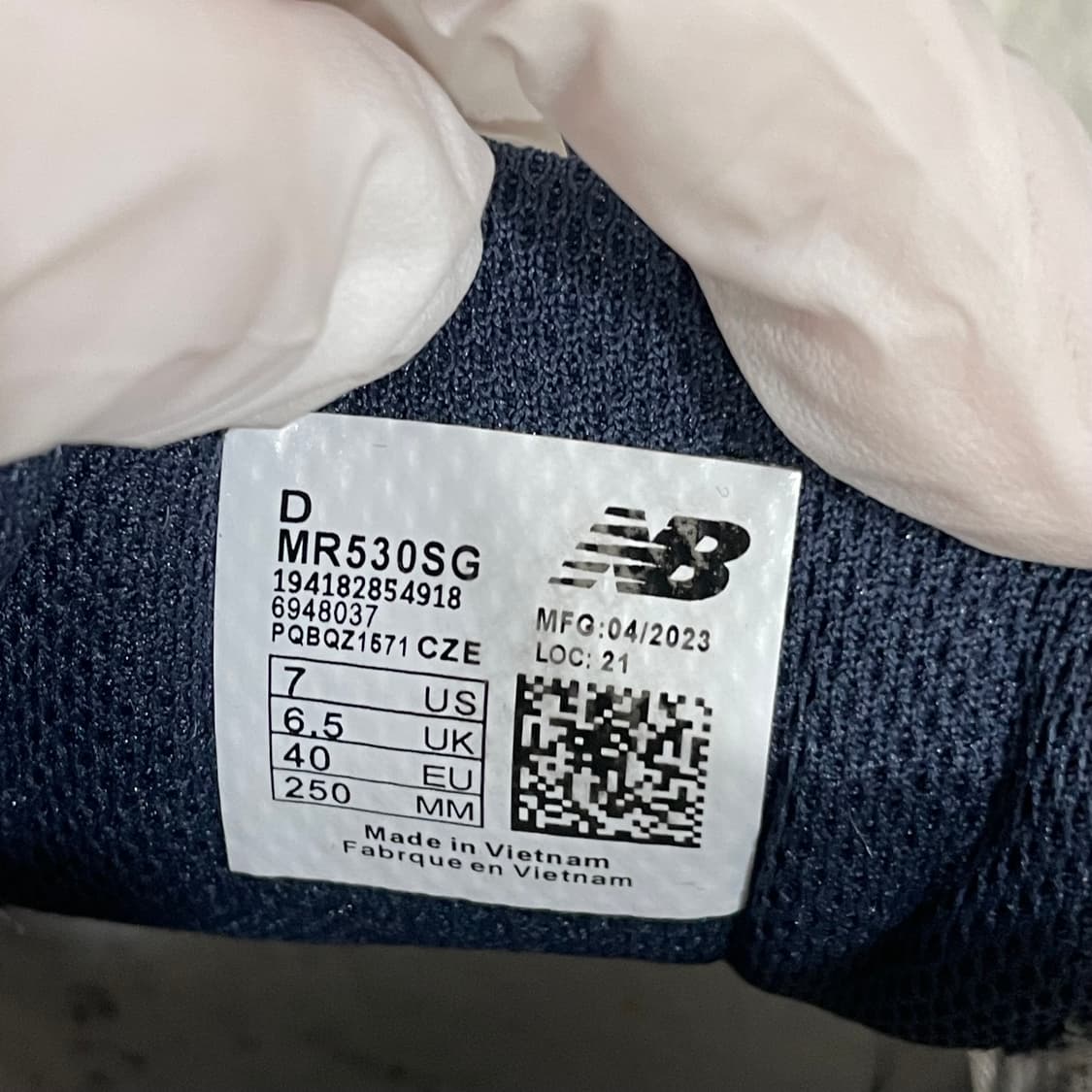 530) 뉴발란스 530 스틸그레이 250mm 상품이미지9