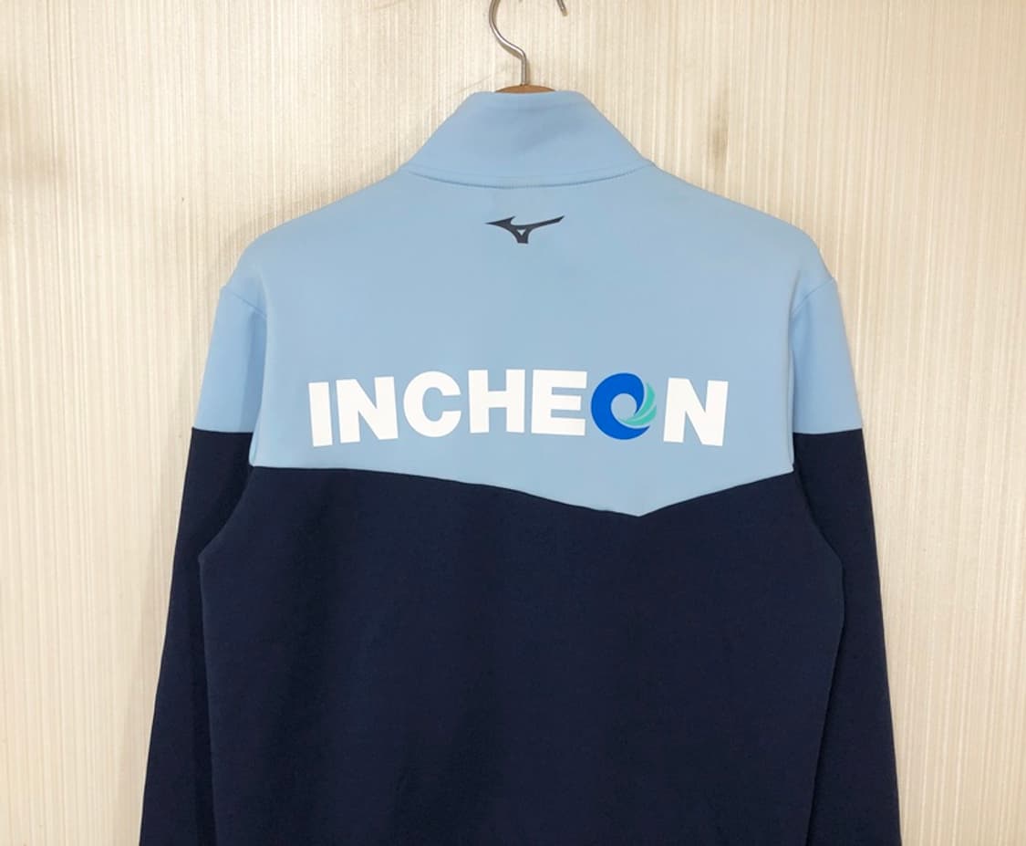 미즈노 2022 제103회 전국체전 인천대표팀 트레이닝자켓/단복 M 상품이미지9