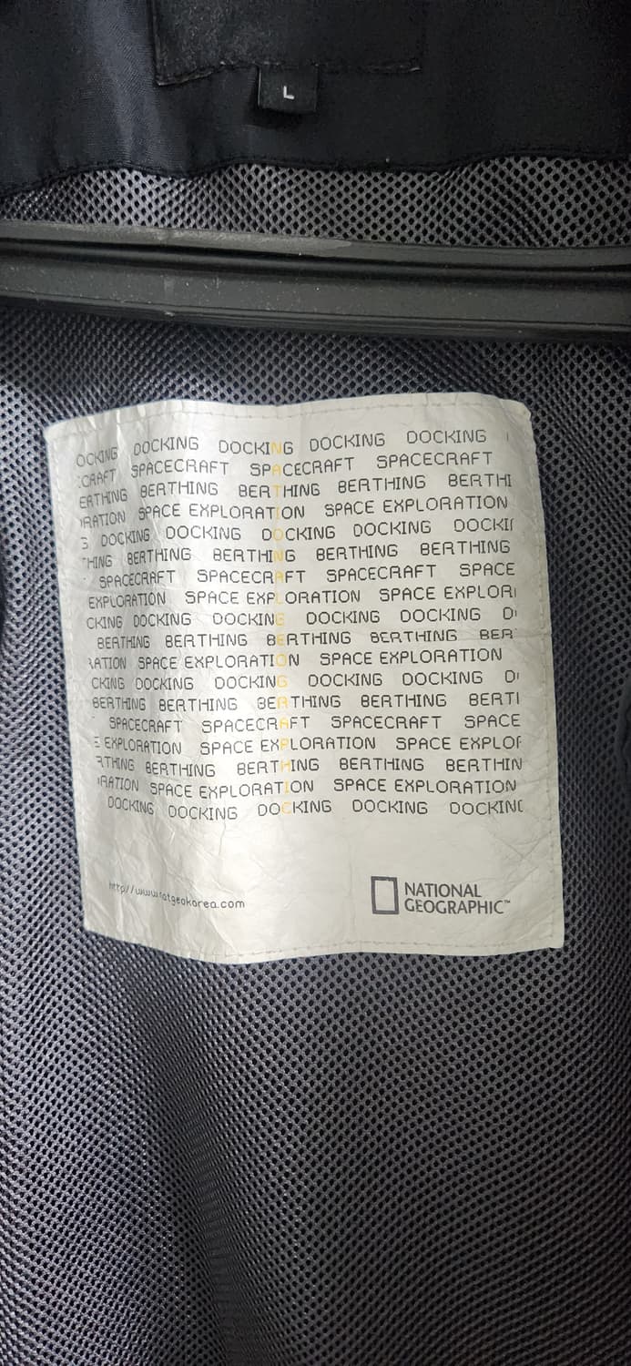 내셔널지오그래픽 코치 자켓 블랙 상품이미지2