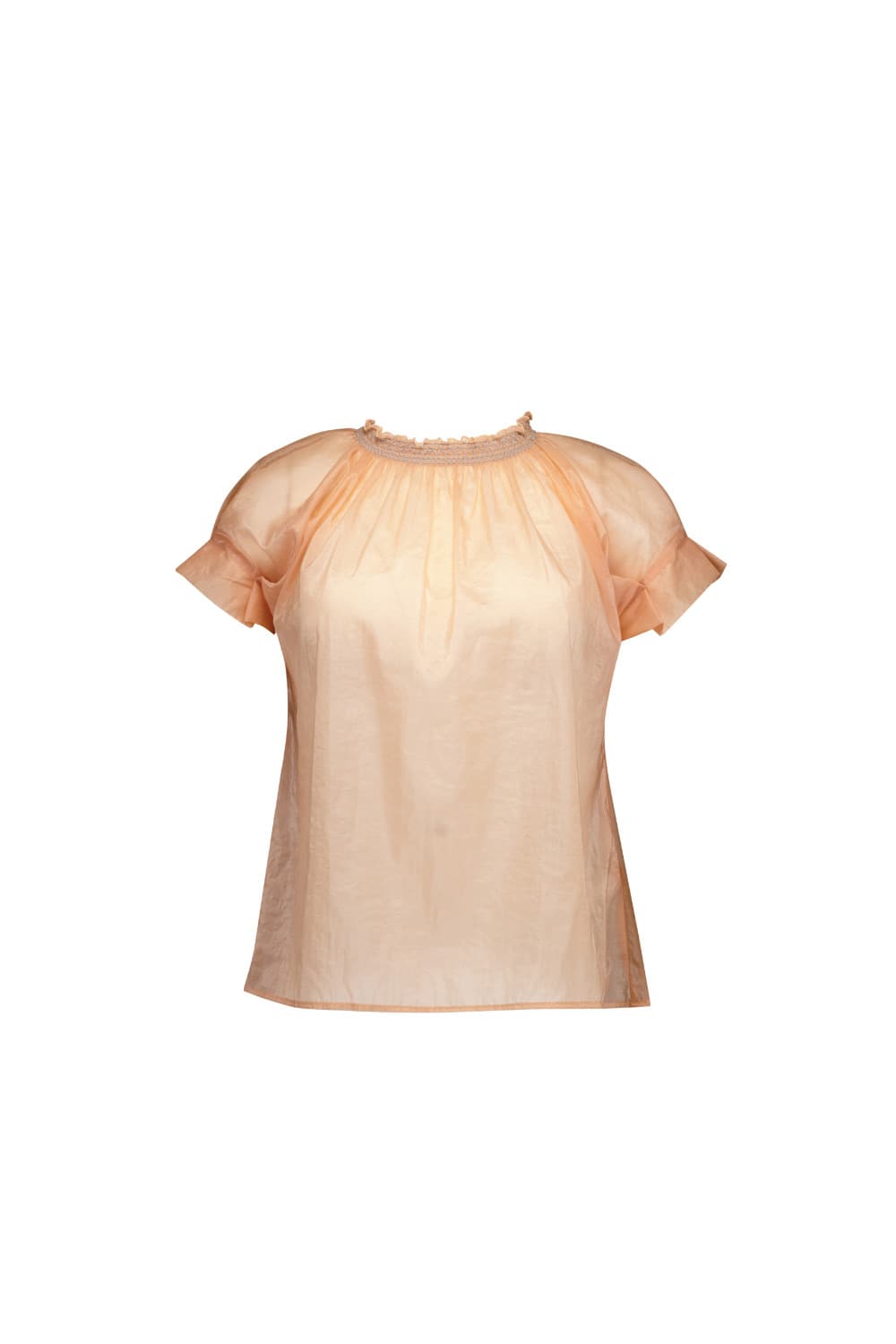 포코포스카 AIRY SMOCK BLOUSE (APRICOT) 상품이미지4
