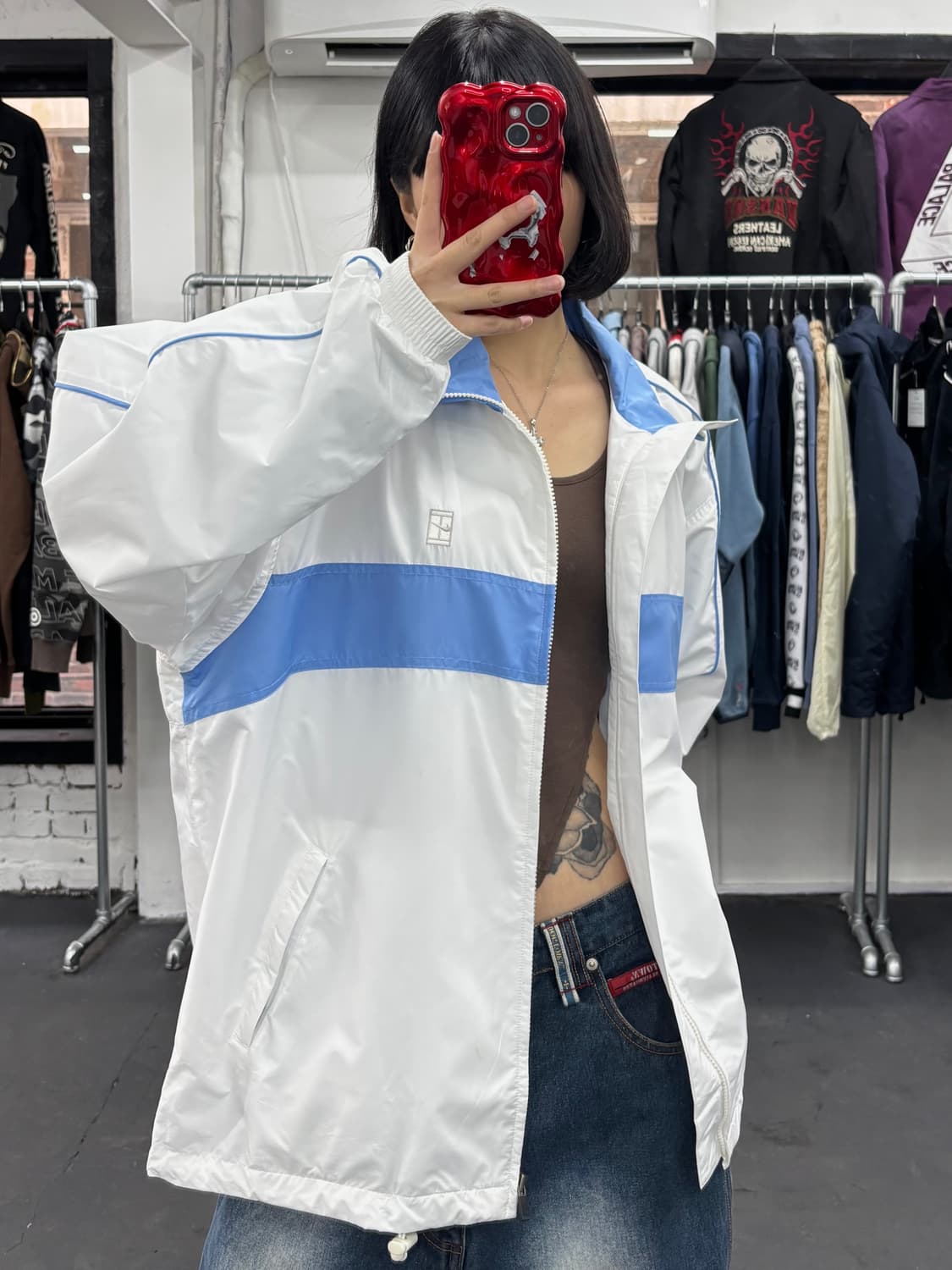 나이키 올드스쿨 바람막이 상품이미지1