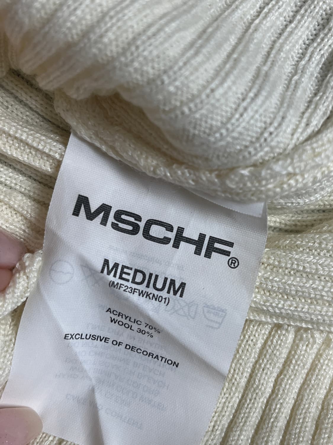 미스치프 롱슬리브 니트 상품이미지8