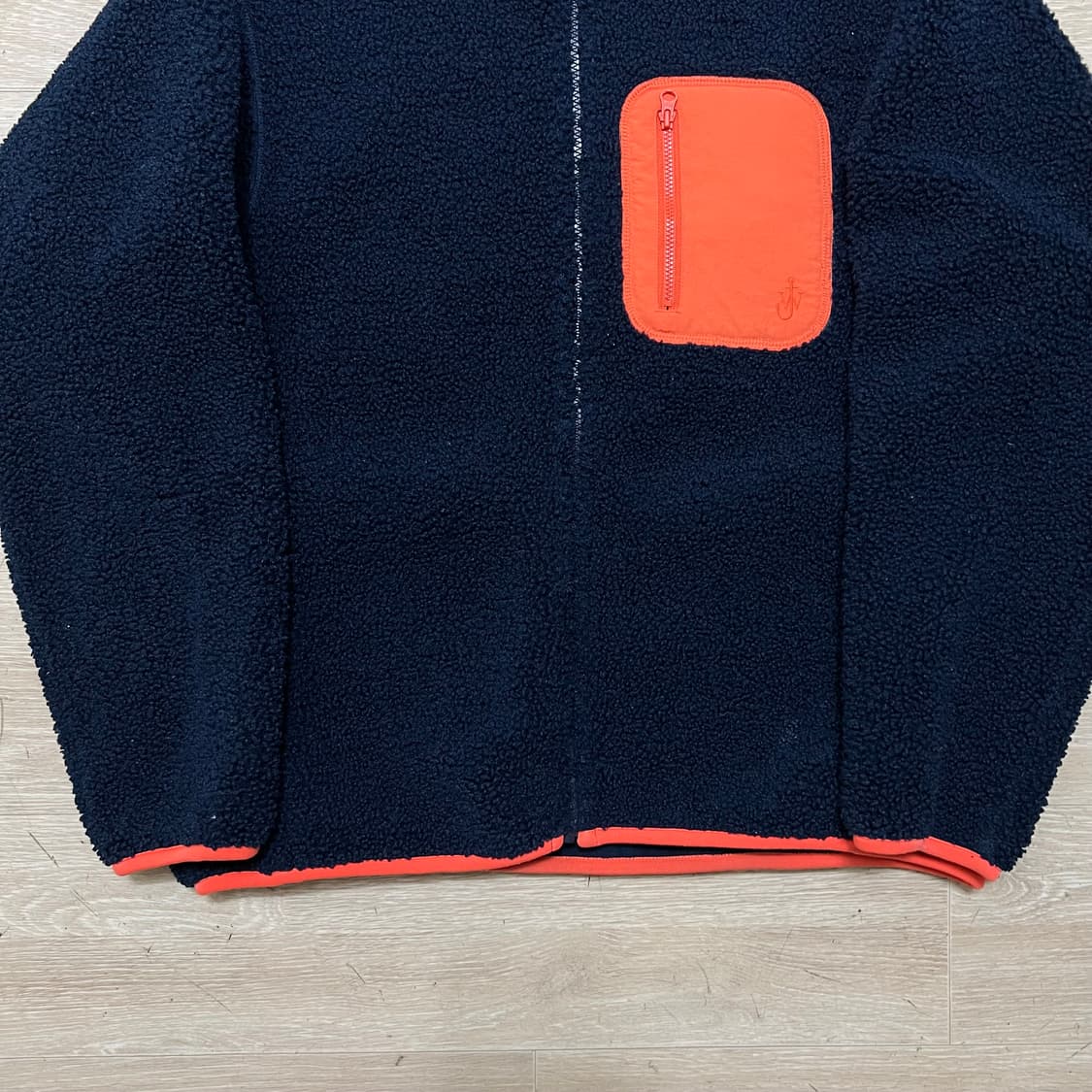 유니클로 X JW앤더슨 콜라보 보아 후리스 후드자켓 [네이비] L/100 상품이미지3