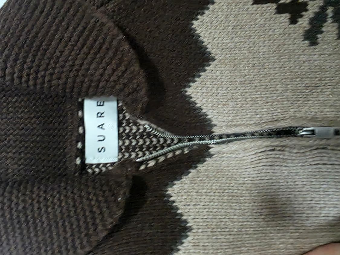 수아레 워셔블 코위친 니트 L 울프🐺 배송가능 📦 상품이미지4