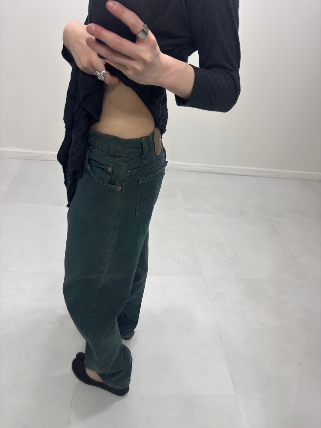 LEVIS 950 WASHED GREEN 상품이미지2