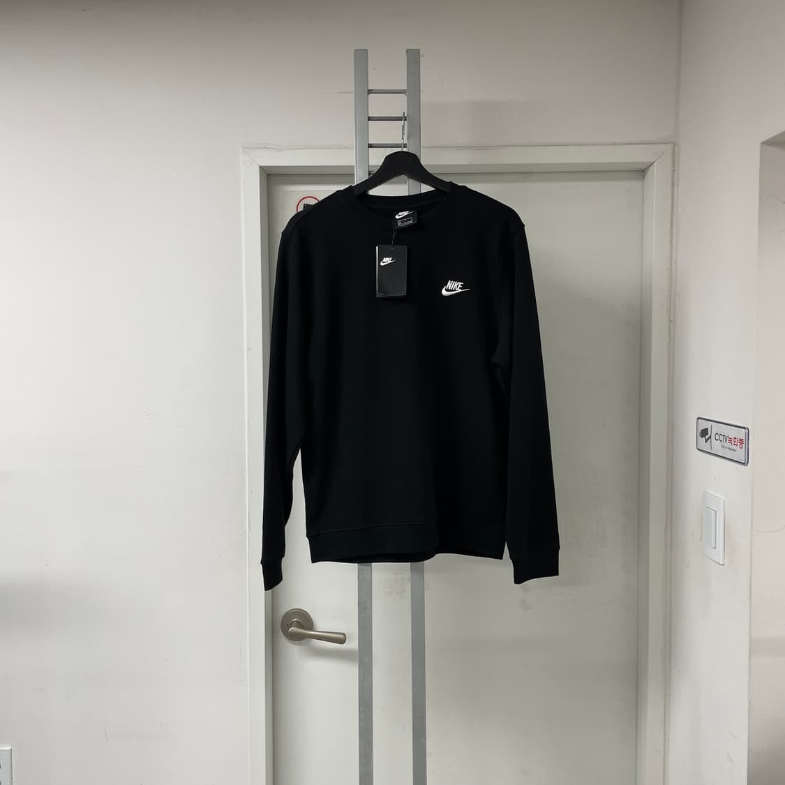 나이키 블랙 맨투맨 새상품 L 상품이미지1