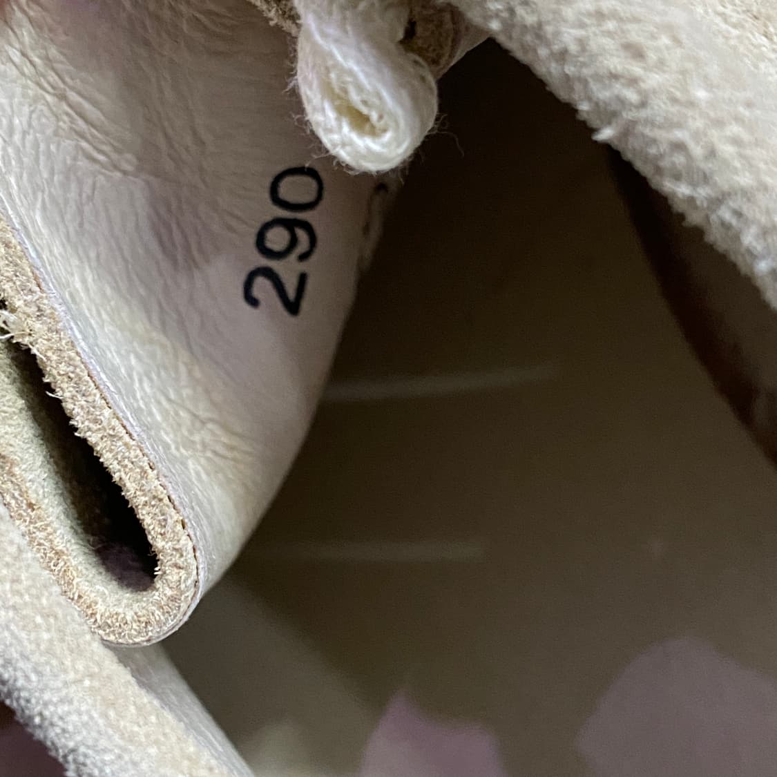 빈티지 베이지 스웨이드 로퍼 b3402 상품이미지4