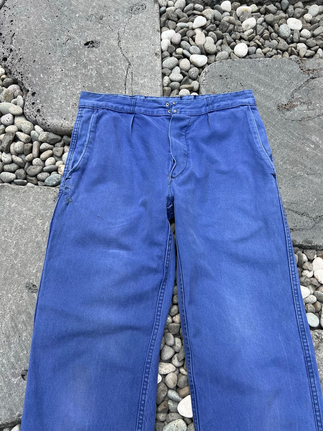 (32인치)OLD VINTAGE WASHING BLUE 프렌치워크팬츠 상품이미지3