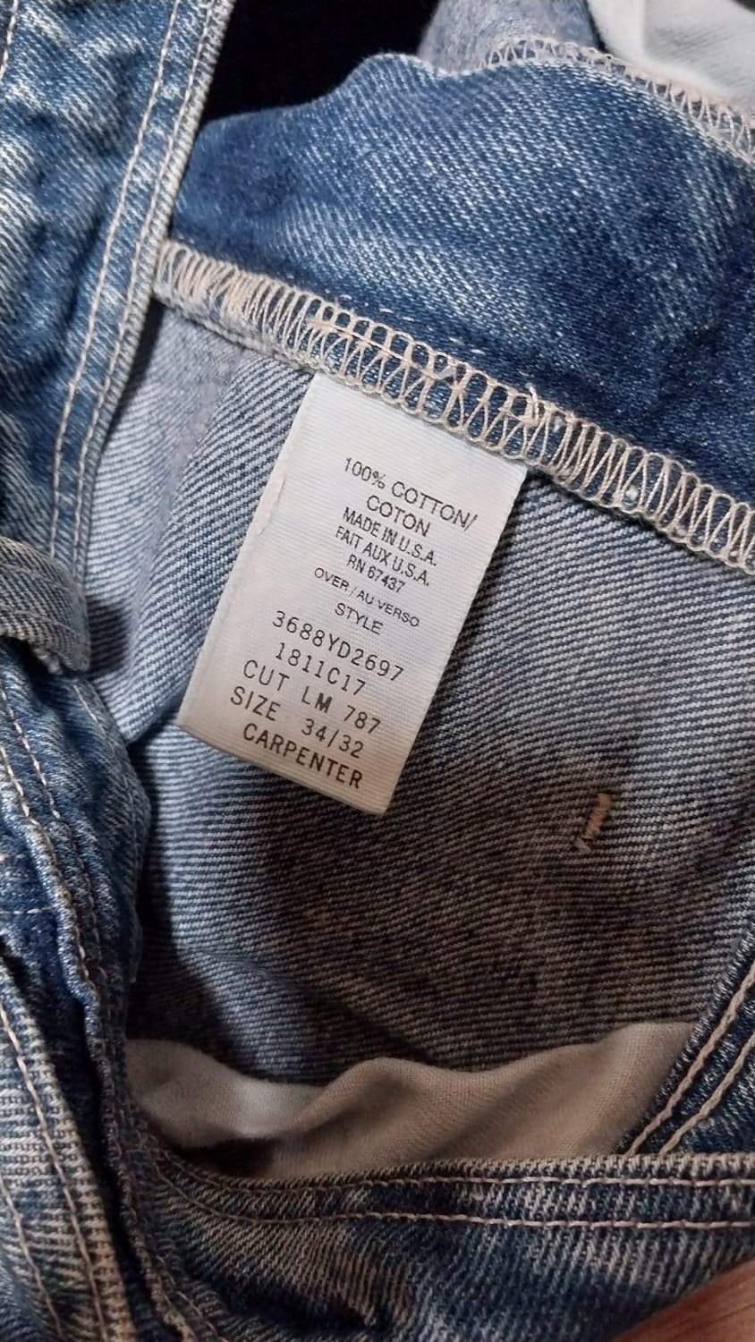 90s polo jeans 폴로진스카펜터팬츠34 usa 상품이미지4
