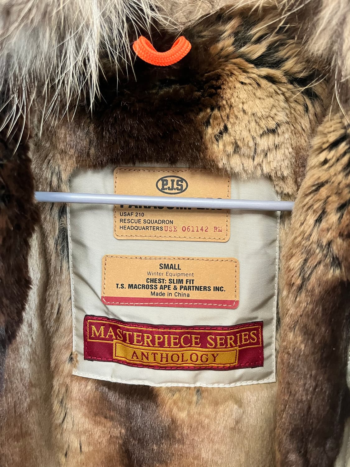 파라점퍼스 아이보리 파카 (S) 상품이미지6