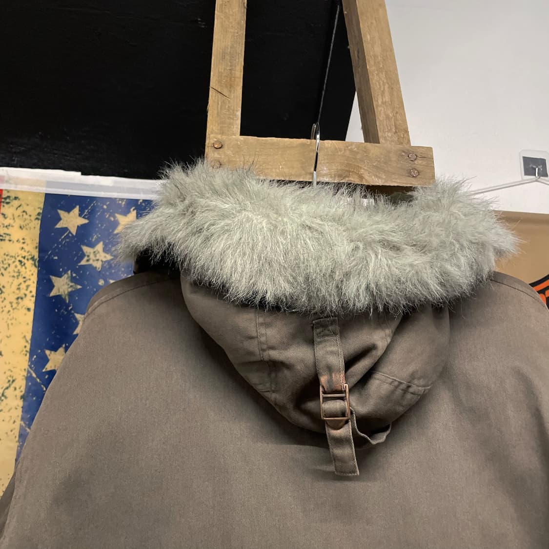 아비렉스 N3B 퍼 후드 스노클 야상 자켓 밀리터리 파카 상품이미지7