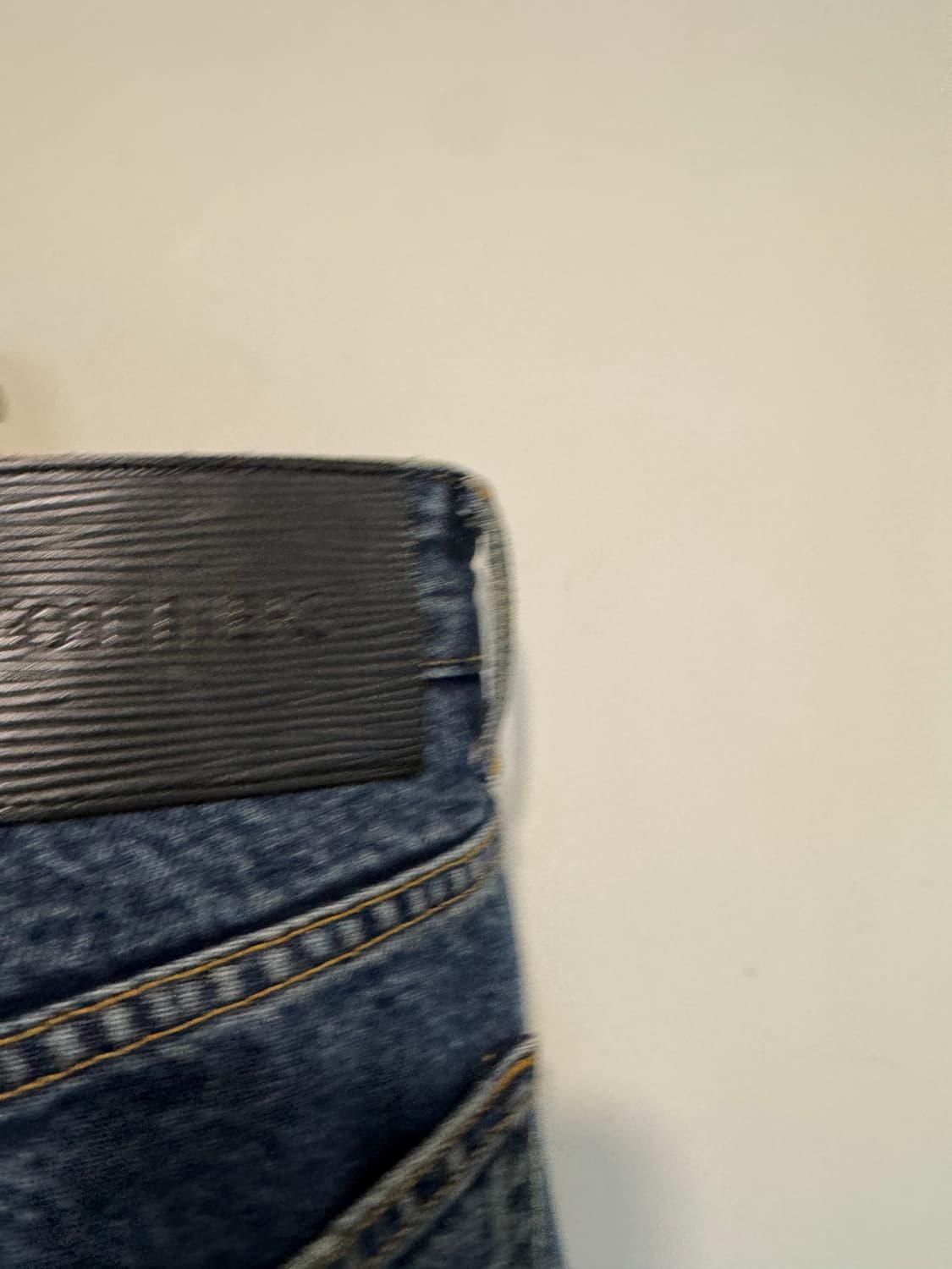 포트너스 테일러드 테이퍼드 d블루 진  상품이미지4