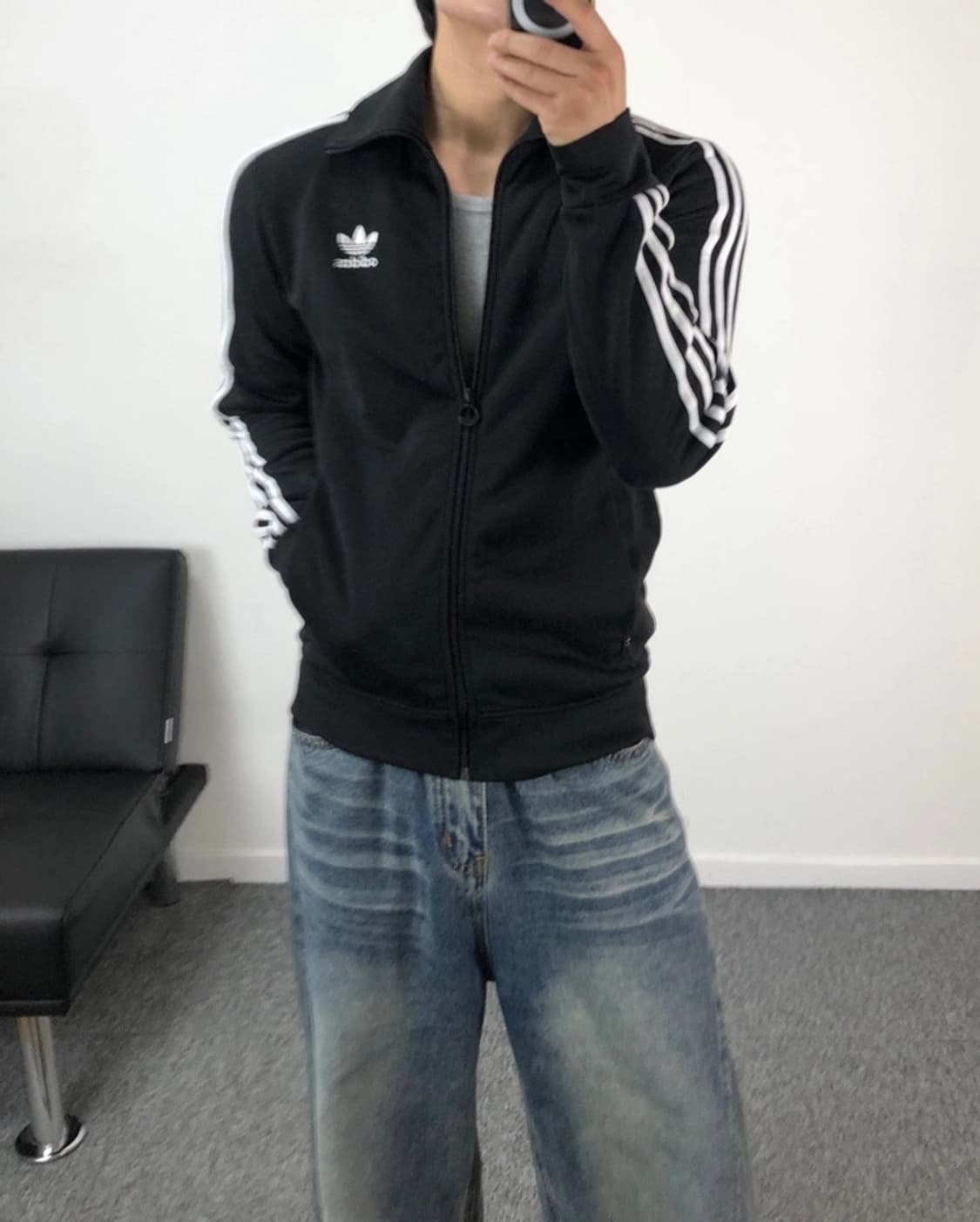 아디다스 정품 유로파 져지 검흰 상품이미지1