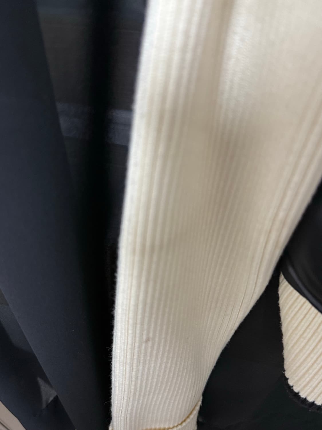 FUBU 니트 크롭 패딩 갸루 빈티지  큐빈 상품이미지5