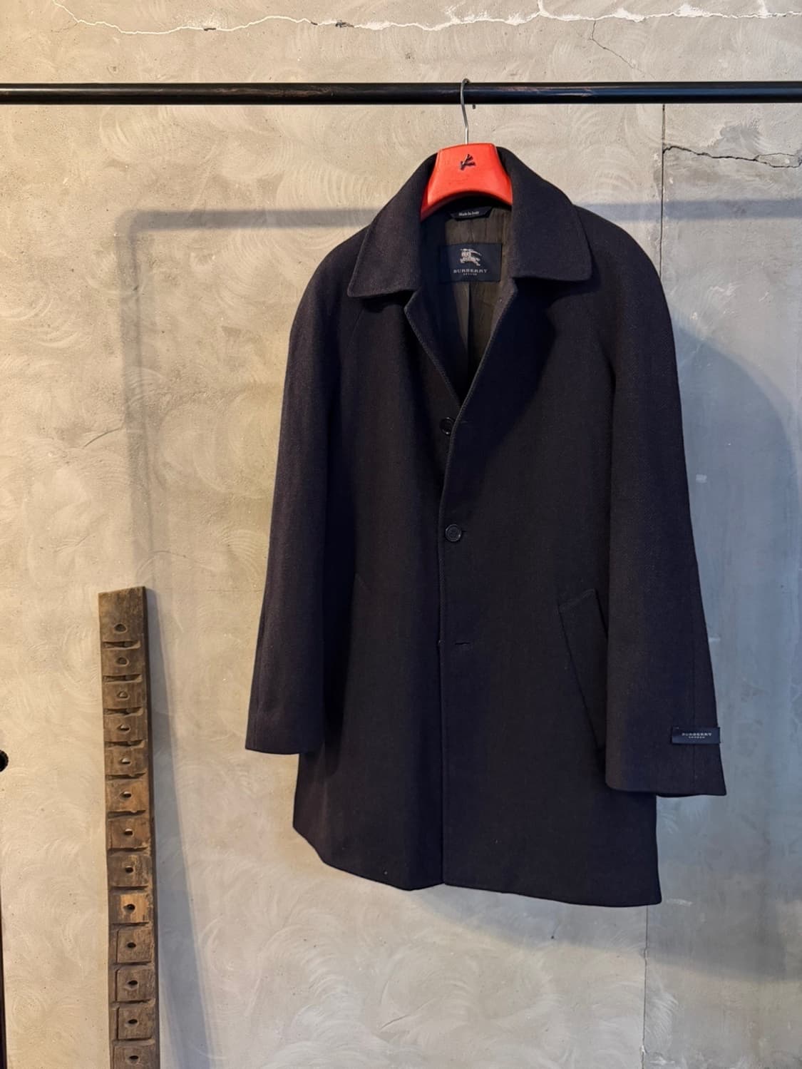 버버리 캐시미어 트위드 래글런 코트 105 상품이미지9