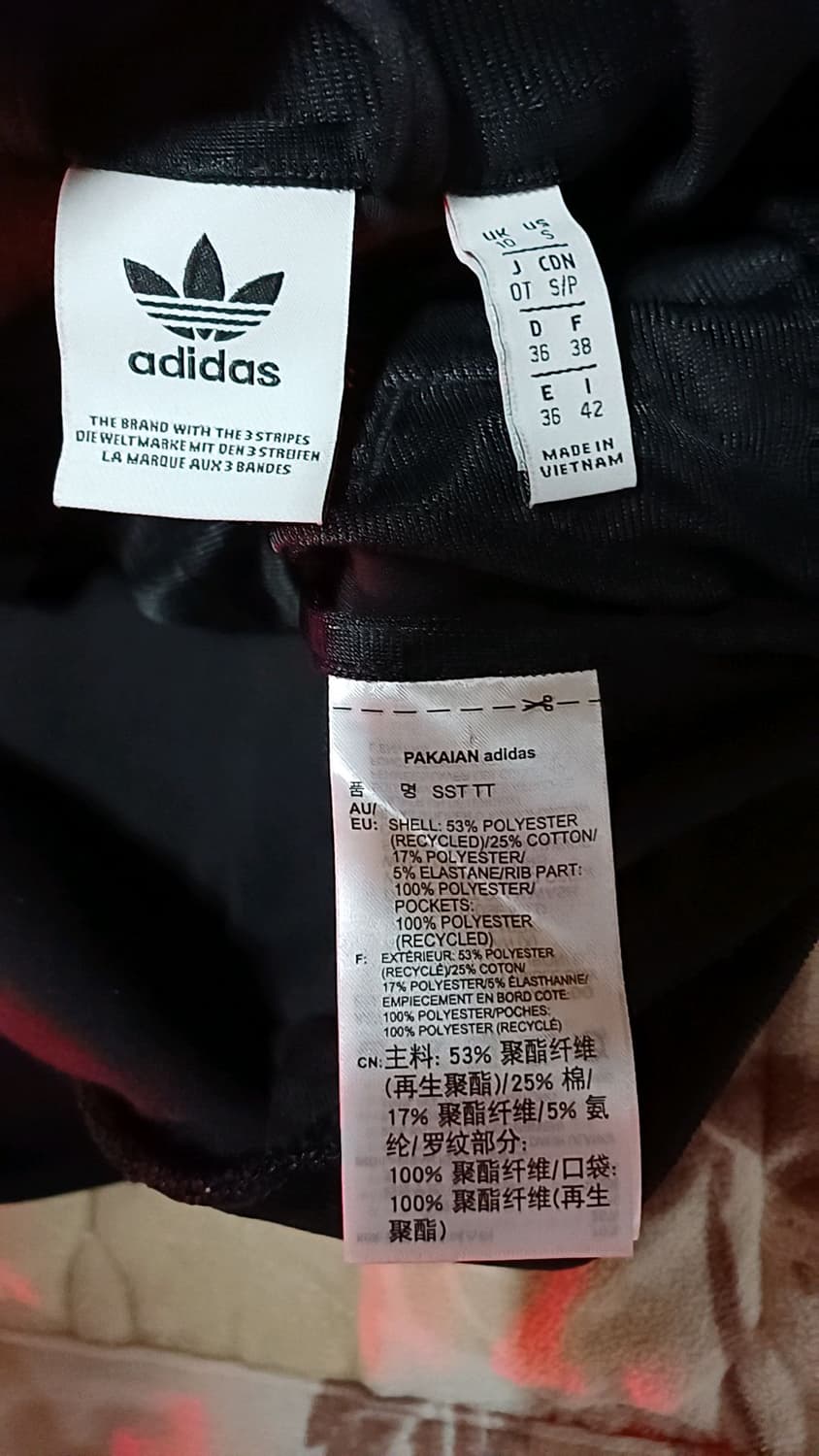 아디다스 저지 실측95 여성66 가슴50 기장62 상품이미지3