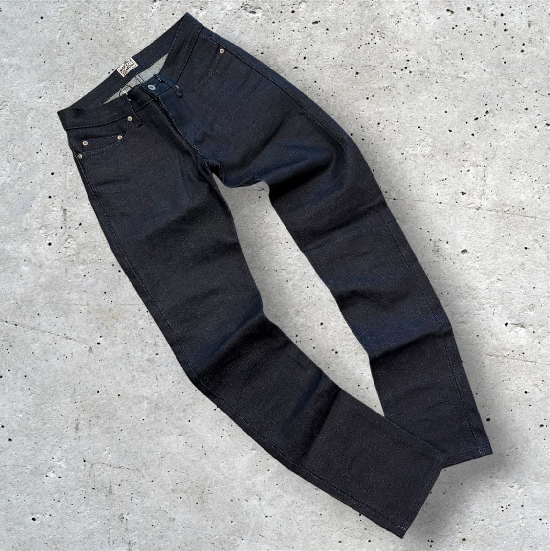 [28] 네이키드앤페이머스 엘리펀트 2 블랙 데님 청바지 D587 상품이미지2