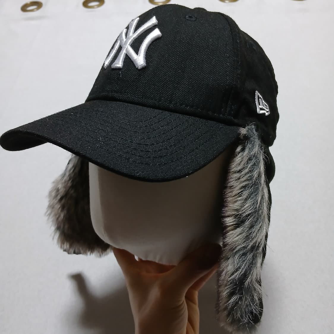 newera 뉴에라 양키즈 털모자 방한모자 귀달이 상품이미지1