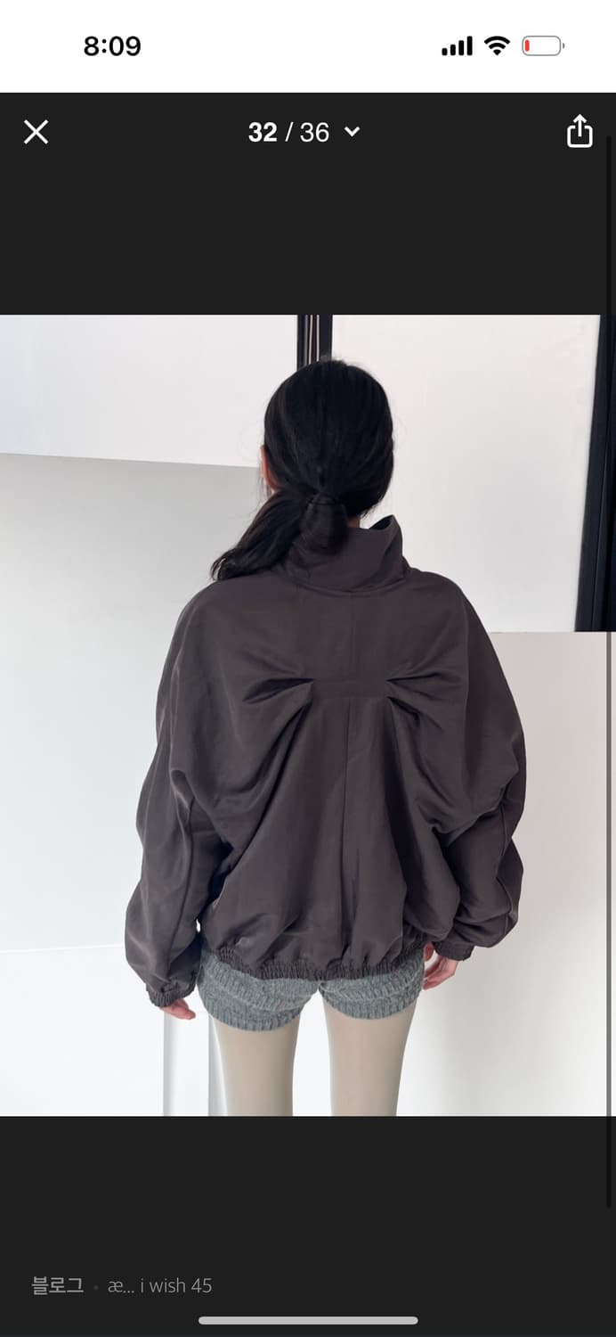 울리카상투스 봄버자켓 상품이미지7