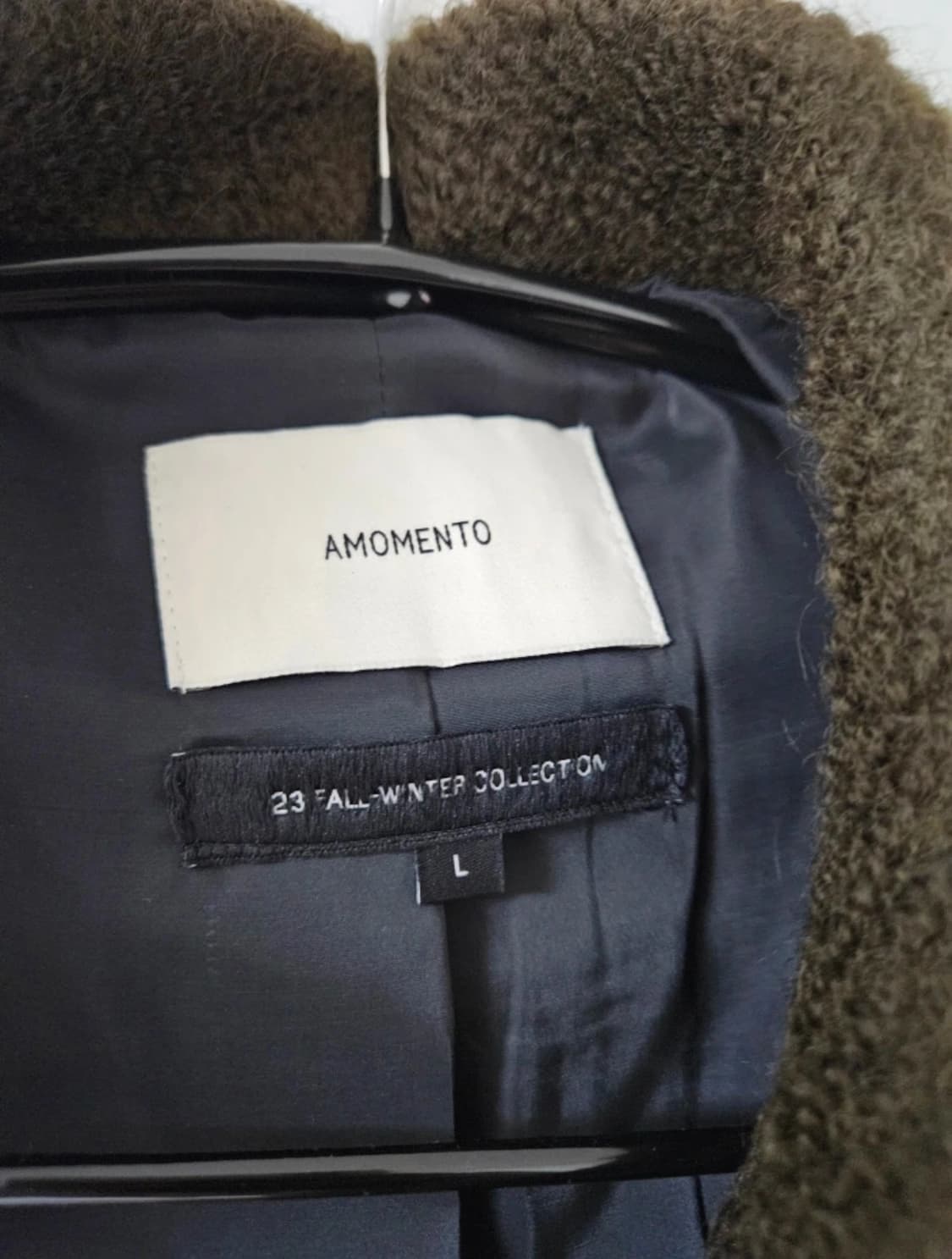 아모멘토 하프코트 L 상품이미지3