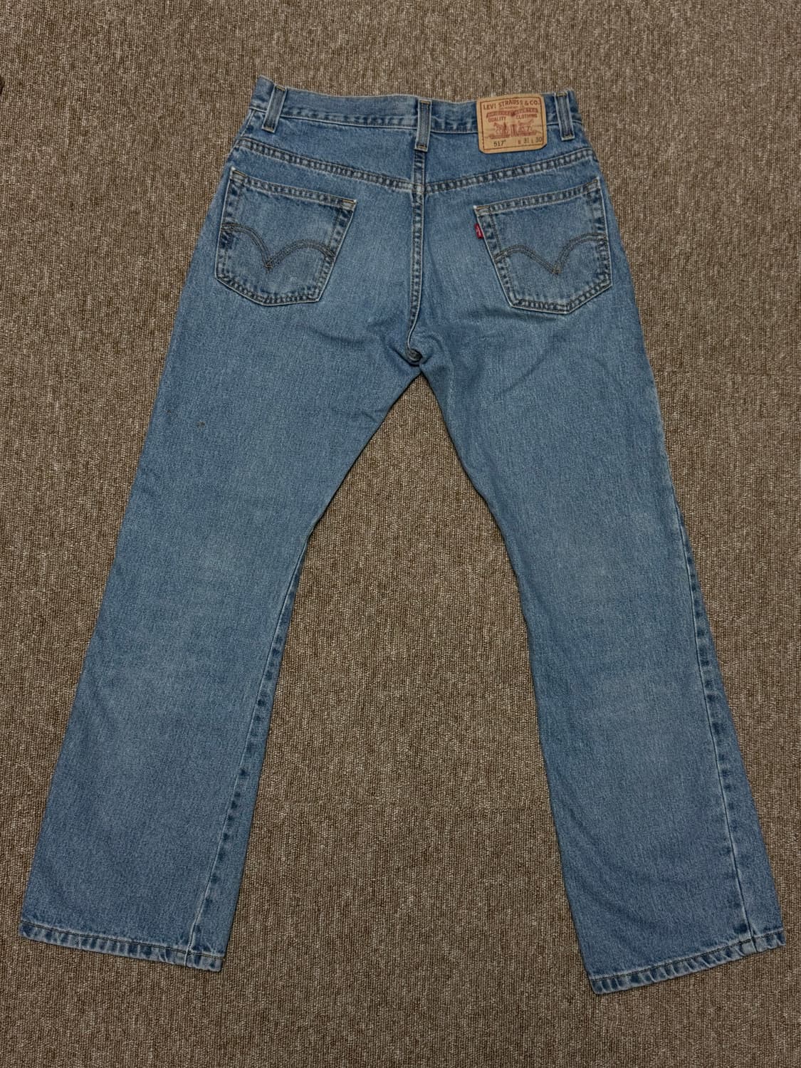 리바이스 517 빈티지 플레어 데님 부츠컷 청바지 31x30 팝니다 상품이미지4