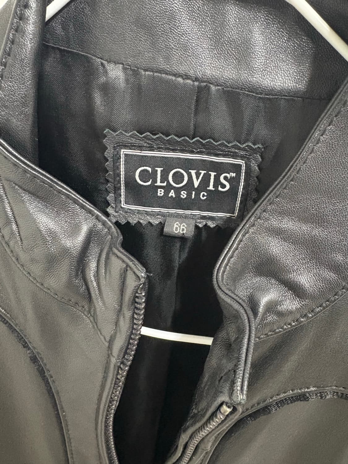 CLOVIS BASIC 가죽 자켓 66사이즈 상품이미지2