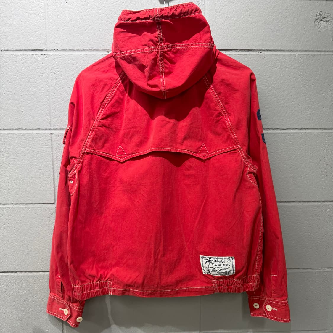 폴로 빅포니 바람막이 레드 상품이미지4